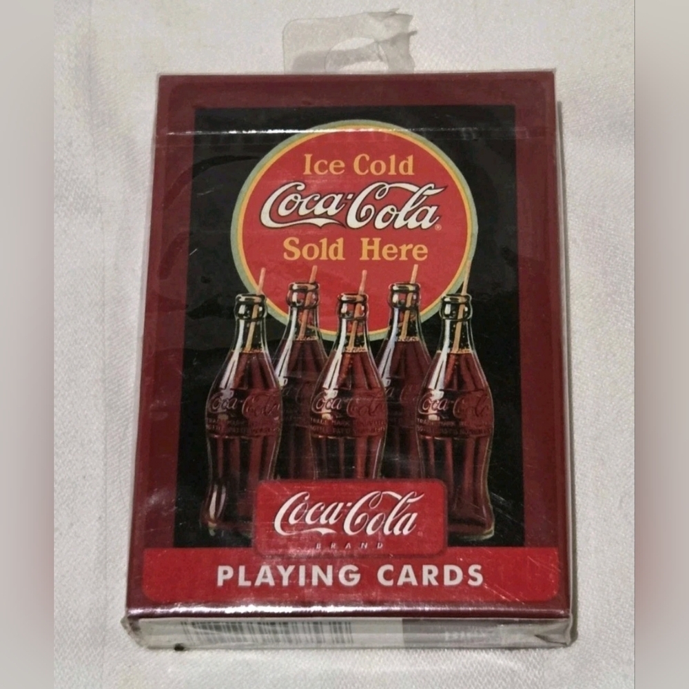 Coca-Cola Red and White Playing Cards